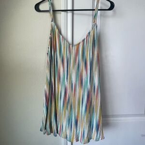 Torrid multicolored crinkle Camisole